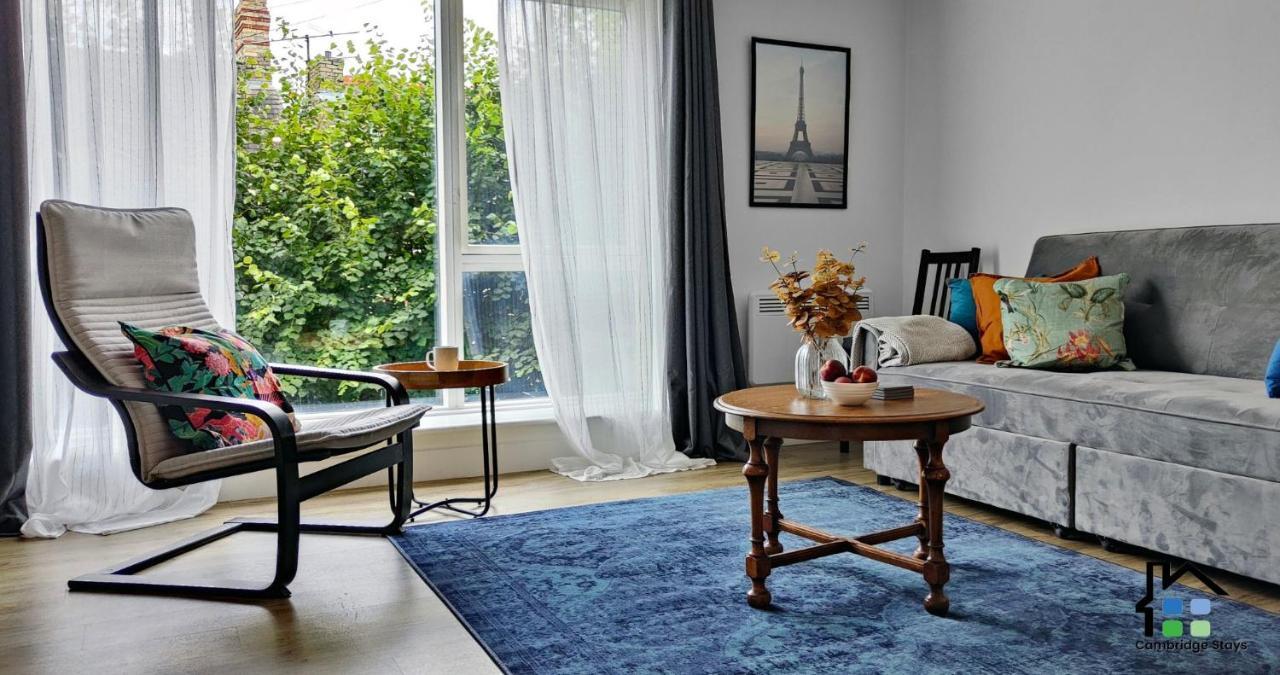 Cambridge Stays Riverside 2Br Flat-Walk To Centre-Parking-Balcony Eksteriør bilde