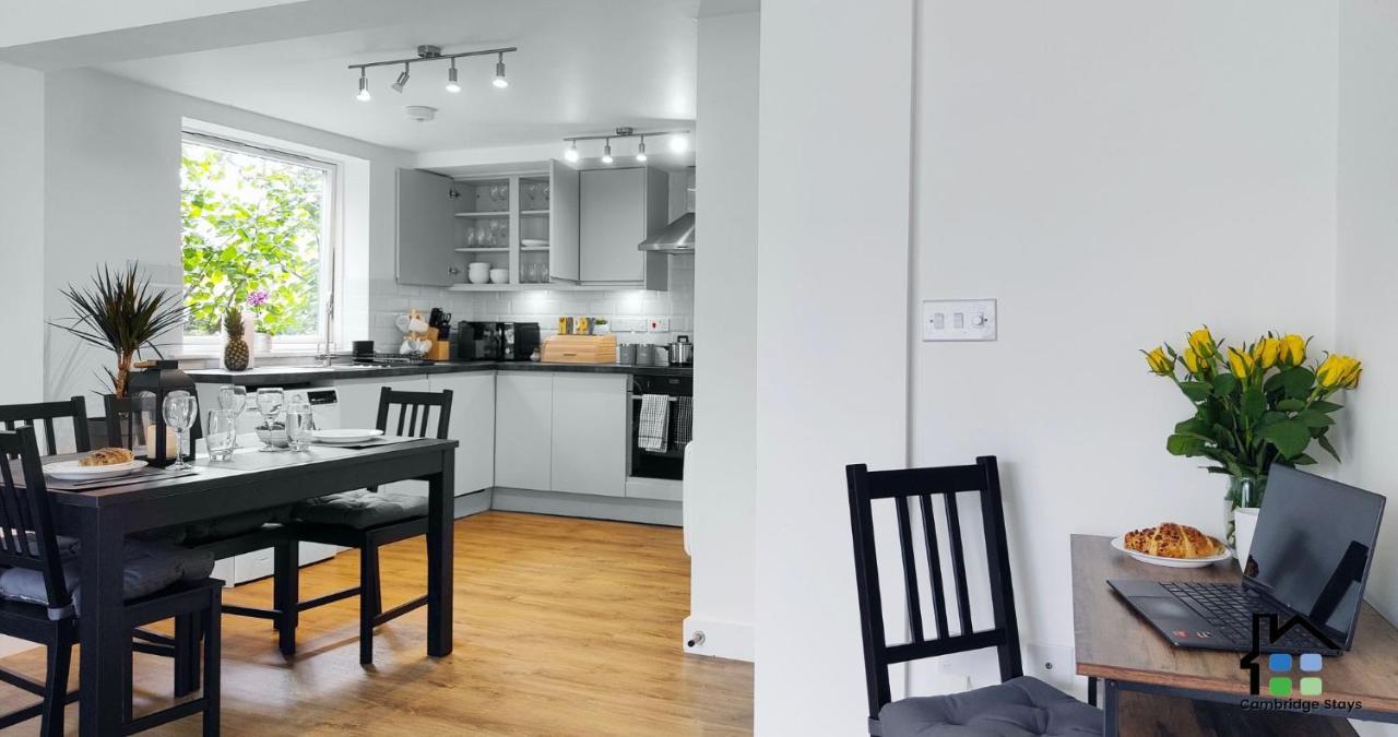 Cambridge Stays Riverside 2Br Flat-Walk To Centre-Parking-Balcony Eksteriør bilde